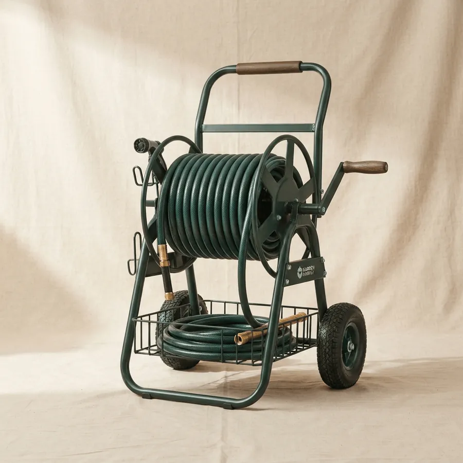 Freestanding Manual Hose Reel