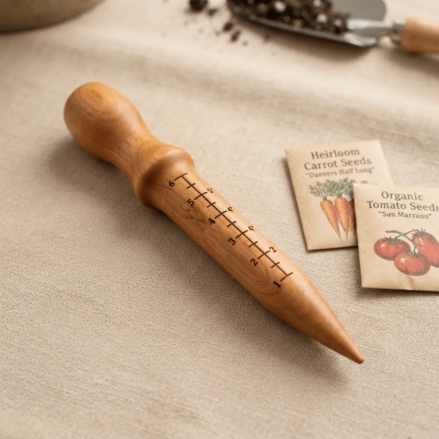 Wooden Planting Dibber